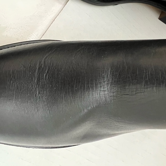 Franco Sarto Woman’s 5.5 Black Leather Boots NWOT - Picture 7 of 8